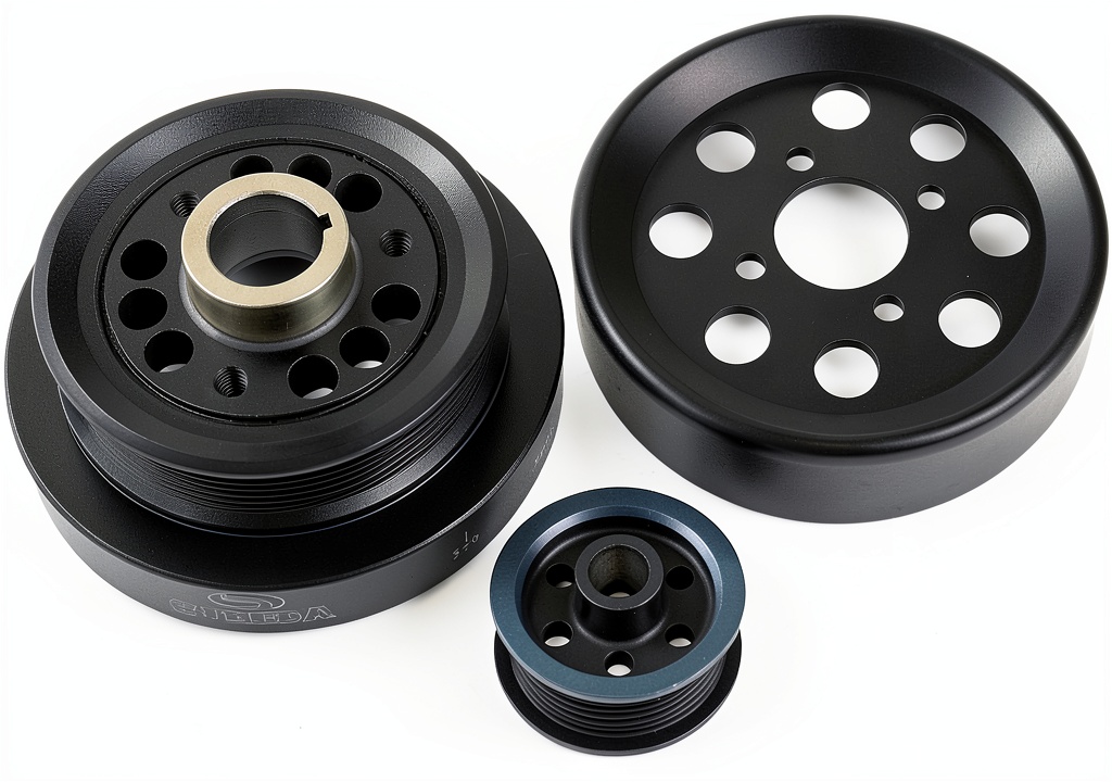 Steeda 701-0001 Machined Crankshaft Pulley exterior