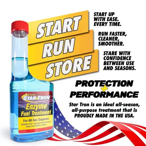 Star Tron Enzyme Fuel Treatment by Star Brite 8oz-3