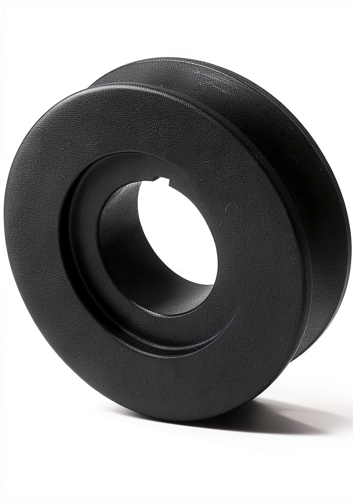 Moroso crankshaft pulley installed on a performance engine