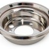 Engine Crankshaft Pulley Trans-Dapt Chrome Design-0