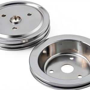 Racing Power Crankshaft Pulley Aluminum Auto Part-0