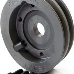 Allstar Performance Crank Pulley 2 Groove Machined-0
