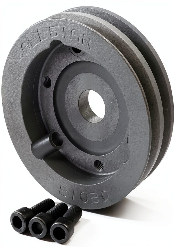 Allstar Performance Crank Pulley 2 Groove Machined-0