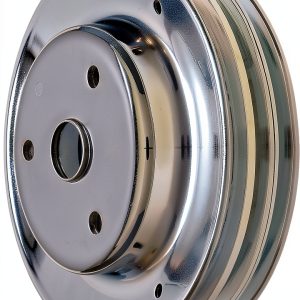 Trans-Dapt Crankshaft Pulley 9608 Aluminum-0