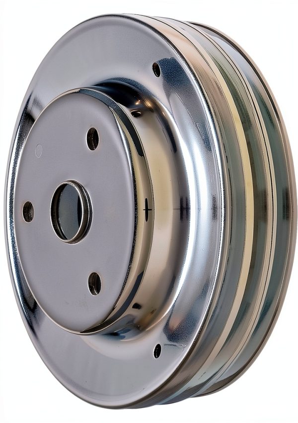 Trans-Dapt Crankshaft Pulley 9608 Aluminum-0