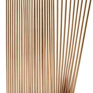 Triangular Wooden Strip Window Trim by ORFOFE 10pcs DIY Molding-0
