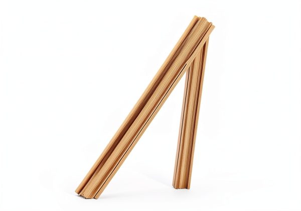 Triangular Wooden Strip Window Trim by ORFOFE 10pcs DIY Molding-2