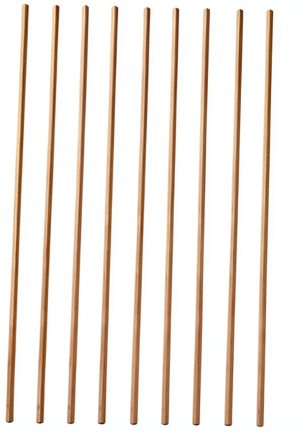 Wooden Window Trim 12pcs Natural Wood Molding Strips 19.69in Wide-0
