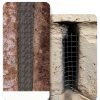 Stainless Steel Brick Weep Hole Covers for Brick Walls Double Layer Grid Design Brick Hole Filler Bended Window Weep Hole Covers-1