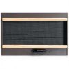 Pine Wood Window Moulding Trim Zerodeko 11.8" Triangle Strip Screens-4