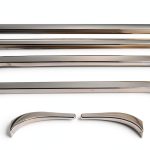 Chrome Window Sills Trims for 2007-2013 Chevy Silverado GMC Sierra Suburban Tahoe Chrome Window Molding Trims Overlays-0