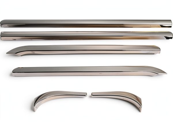 Chrome Window Sills Trims for 2007-2013 Chevy Silverado GMC Sierra Suburban Tahoe Chrome Window Molding Trims Overlays-0
