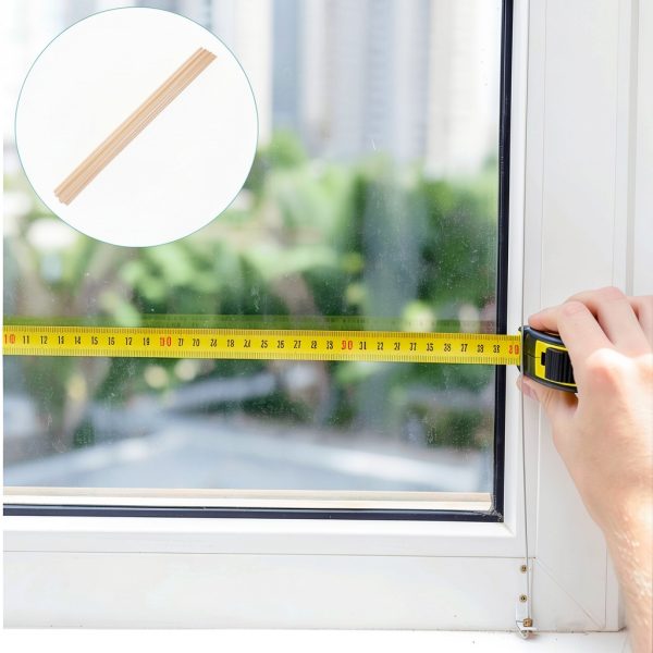 Wooden Window Trim BUTIFULSIC Molding Strip for Edges Triangular-8