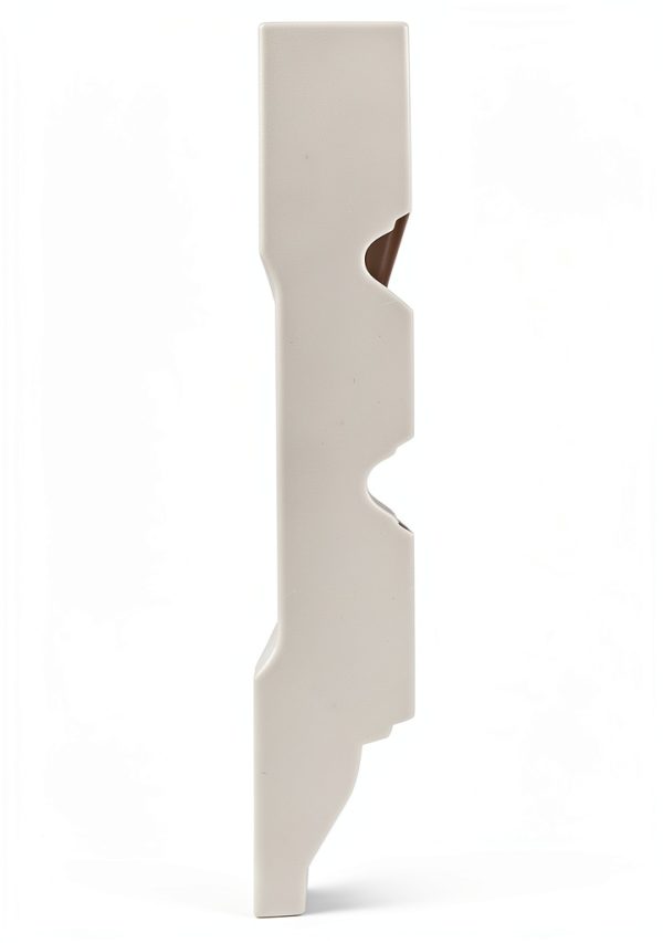 Fluted Panel Window & Door Casing Ekena 4" H x 5/8" P, Primed-2