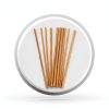 Cabilock 10pcs 30cm Pine Wood Window Molding Trim 6mm Thick Strips-7