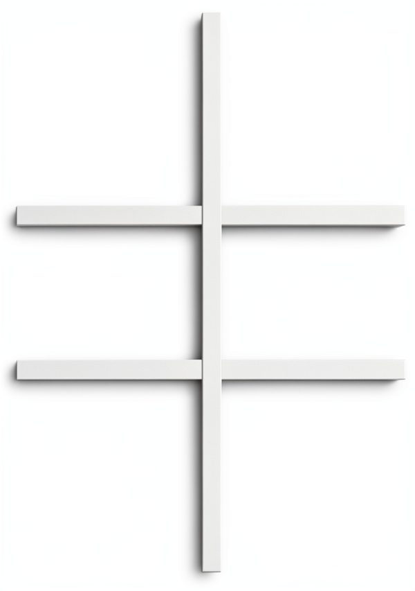 Window Grille Inserts Kit Mustry Thick White Vinyl Colonial 15ft-0