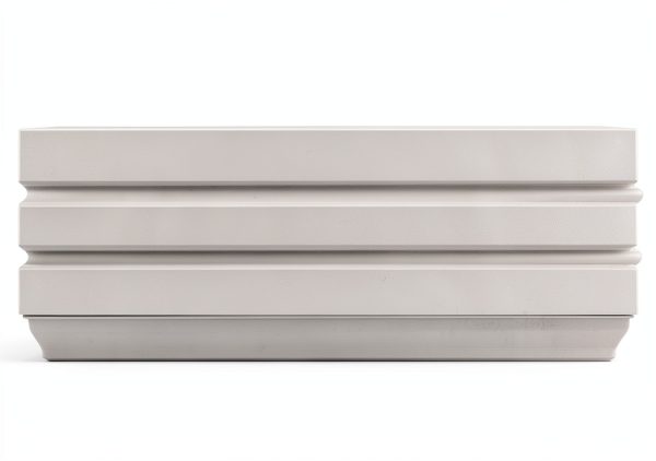 Fluted Panel Window & Door Casing Ekena 4" H x 5/8" P, Primed-0