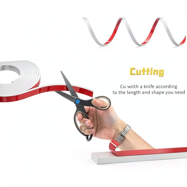 Window Grid Kit 66FT by Ganggend TPE Self‑Adhesive Peel‑and‑Stick Trim-2
