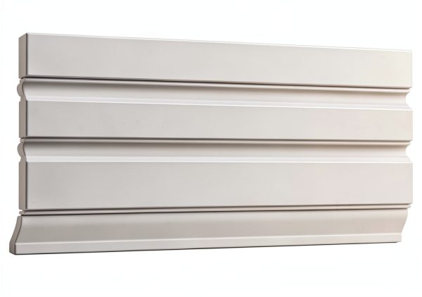 Fluted Panel Window & Door Casing Ekena 4" H x 5/8" P, Primed-1