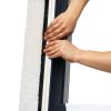 NUOBESTY Wooden Window Molding Trim Set 10pcs Pine Triangle Strips-2