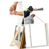 NUOBESTY Wooden Window Molding Trim Set 10pcs Pine Triangle Strips-1