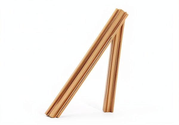 Wooden Window Trim 12pcs Natural Wood Molding Strips 19.69in Wide-4