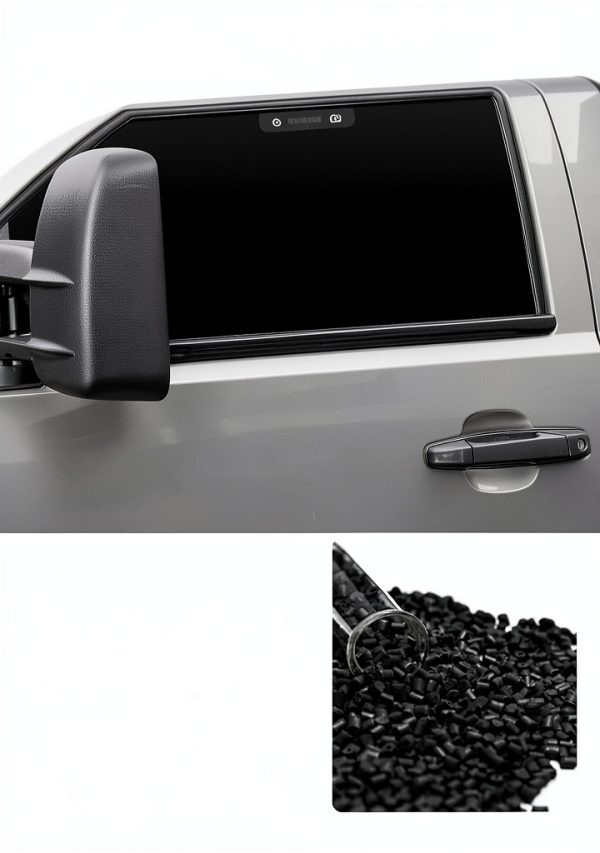Black Window Sill Trim for 2007-2013 Silverado GMC Sierra – DSWSQ ABS-1