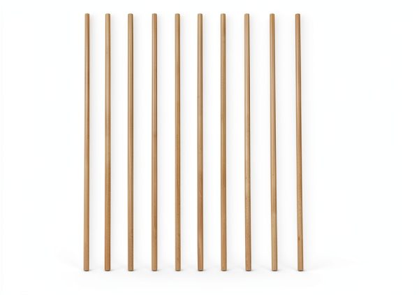 NUOBESTY Wooden Window Molding Trim Set 10pcs Pine Triangle Strips-7