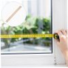 Window Trim Housoutil 10pcs Triangular Wooden Molding Strip 50x0.8cm-6