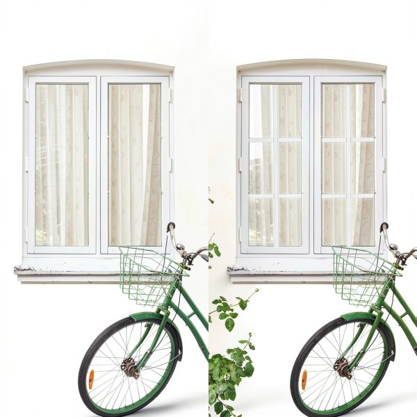 Window Grille Inserts Kit Mustry Thick White Vinyl Colonial 15ft-4