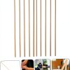 Wooden Window Molding Trim by Didiseaon 10pcs 50cm Triangular-6