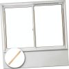 Wooden Decorative Window Grid Inserts LIFKOME 10pcs Beige Pine Trim-4