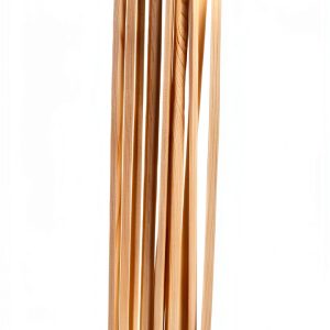 Cabilock 10pcs 30cm Pine Wood Window Molding Trim 6mm Thick Strips-0
