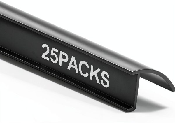 25 Pcs Window Glazing Bead 36" Snap in Vinyl Window Glazing Bead Frame Seal Snap Vinyl Trim Weather Resistant for Home Residential Commercial Use (Black)-0