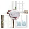 Window Grid Kit Coositel 33FT PVC White Trim Molding for Window Frames-6