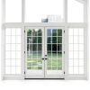 Window Grid Kit Coositel 33FT PVC White Trim Molding for Window Frames-5