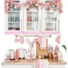 Christmas Scalloped Wood Trim 8‑Pack Pink by AceOrbit 15.75×2.36 in-5