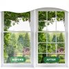 Window Grid Kit Storystore 0.59in x 36ft White TPE Self Adhesive Trim-3