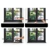 25 Pcs Window Glazing Bead 36" Snap in Vinyl Window Glazing Bead Frame Seal Snap Vinyl Trim Weather Resistant for Home Residential Commercial Use (Black)-3
