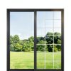 Window Grille Inserts 33Ft TPE Self Adhesive Kit by Orizizhic White-3