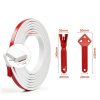 Window Grille Inserts 33Ft TPE Self Adhesive Kit by Orizizhic White-1