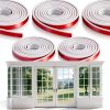 Window Grille Inserts EupHHonycs 5 Rolls 33ft TPE Self‑Adhesive Trim-0