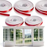 Window Grille Inserts EupHHonycs 5 Rolls 33ft TPE Self‑Adhesive Trim-0