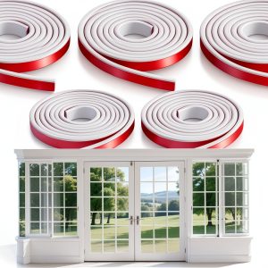 Window Grille Inserts EupHHonycs 5 Rolls 33ft TPE Self‑Adhesive Trim-0