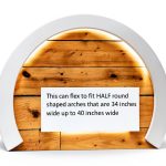 Flex 1X4 Flat Stock Casing FLEXI MILLWORK 3/4 inch Thick x 3.5 inch-0