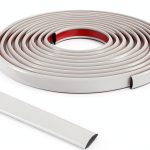 32.8 FT Peel and Stick Trim Elvone White Window Molding Self Adhesive-0