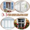 Window Grille Inserts EupHHonycs 5 Rolls 33ft TPE Self‑Adhesive Trim-6