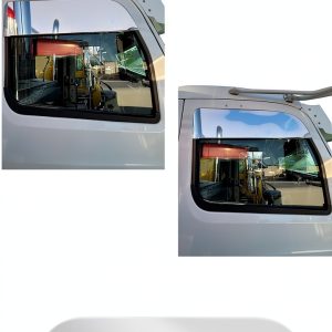 8 inch steel window chops Floridas Finest for Peterbilt 589/579-0